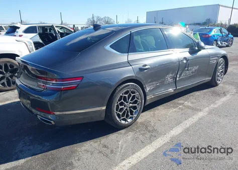 2021 Genesis G80 3.5T Rwd from USA, damaged, VIN KMTGC4SD7MU041576